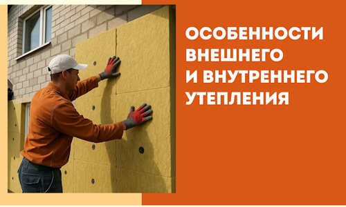 Какие особенности внешнего и внутреннего утепления в Куйбышеве